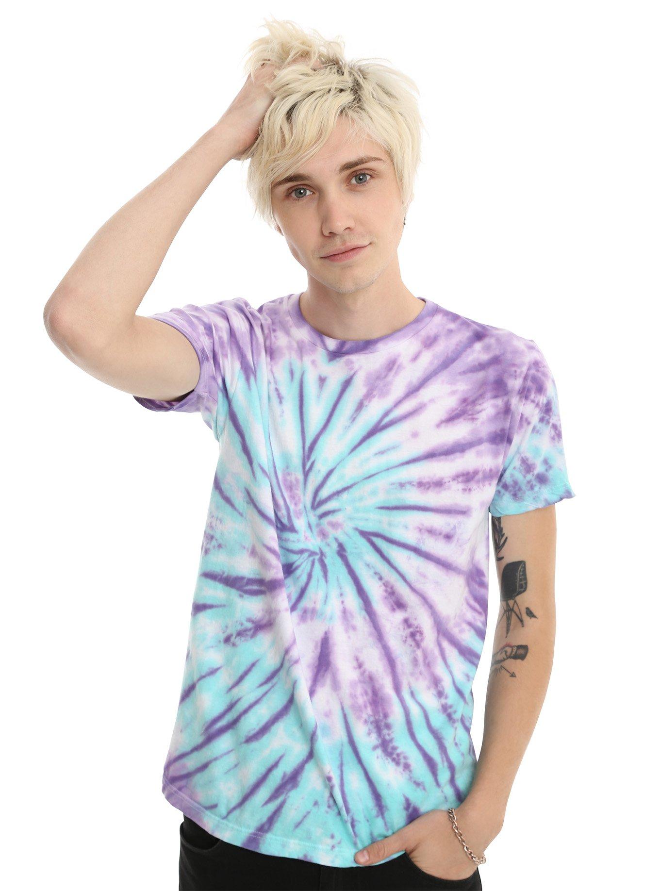 Pastel Tie Dye T-Shirt, , alternate