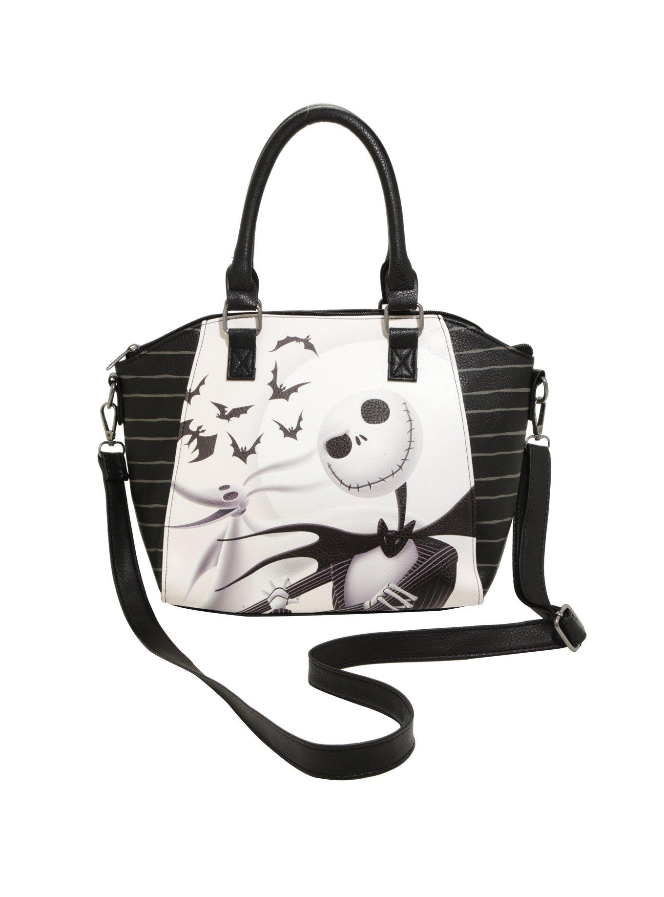 Loungefly The Nightmare Before Christmas Jack Skellington Satchel Bag, , alternate