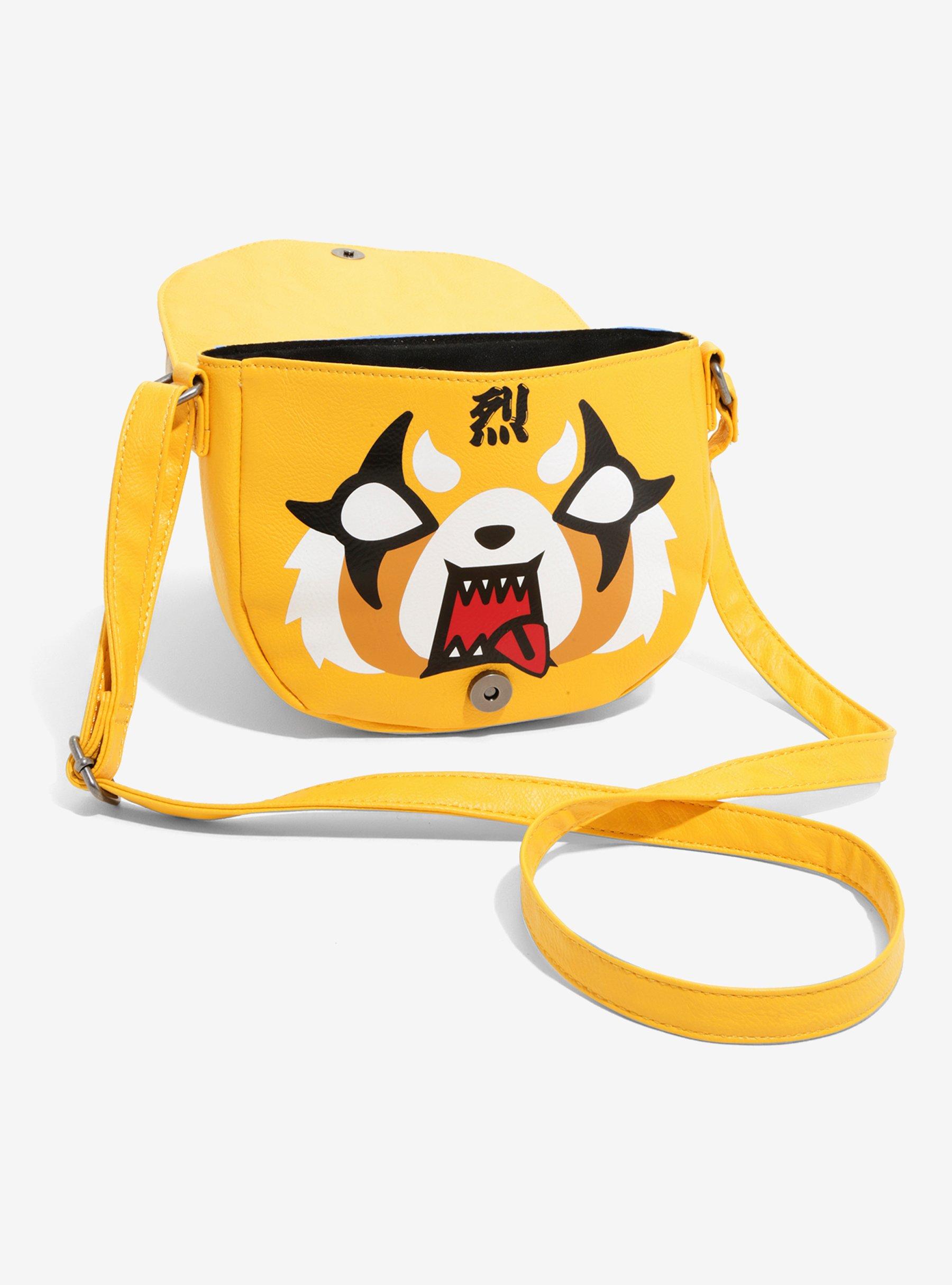 Aggretsuko Face Crossbody Bag, , alternate