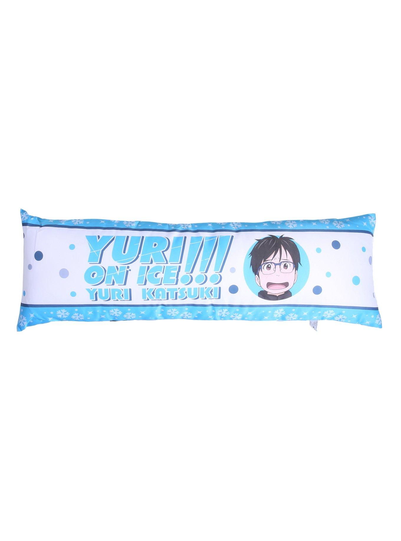 Yuri!!! On Ice Yuri Katsuki Blue Body Pillow, , alternate