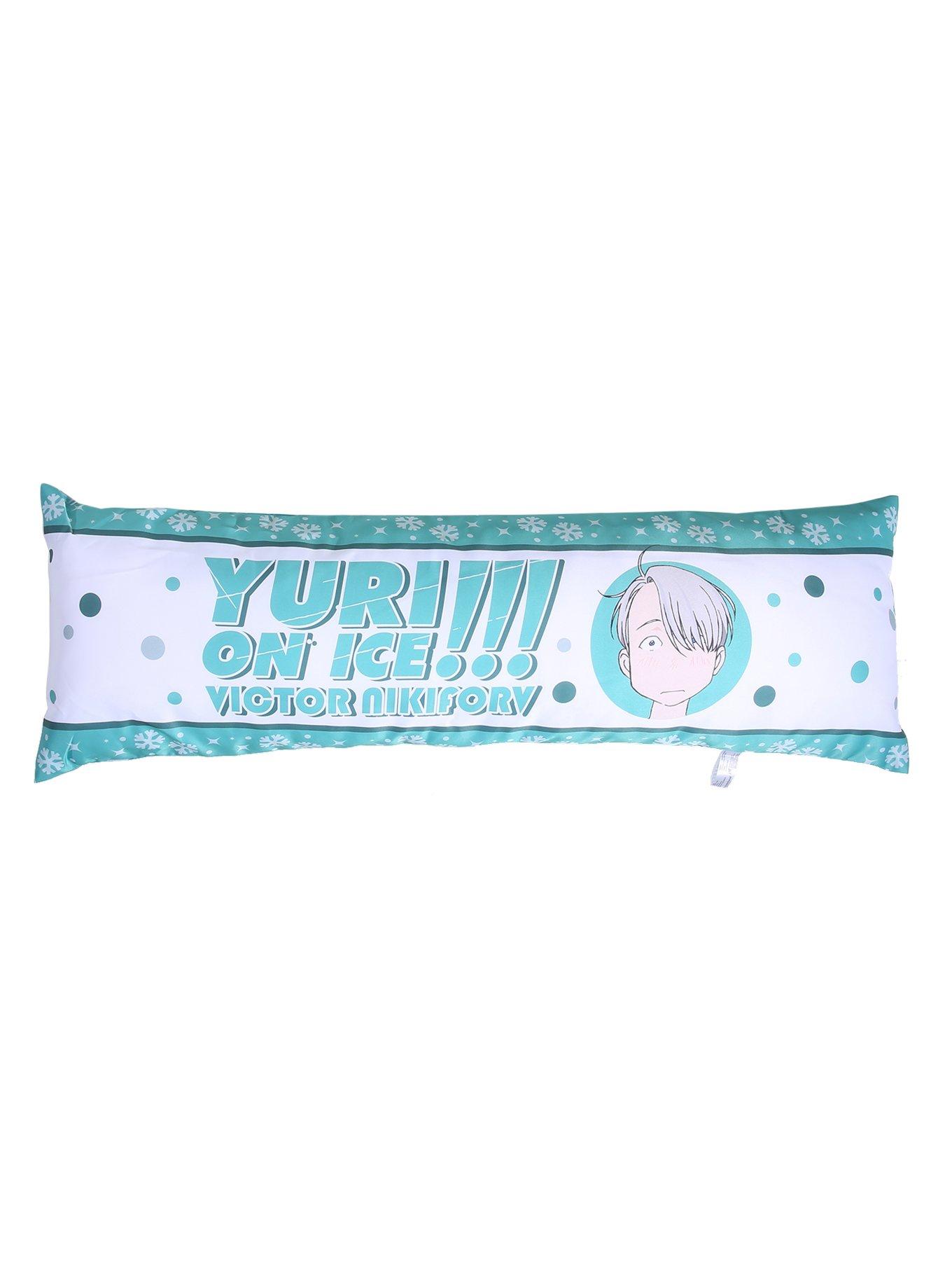 Yuri!!! On Ice Victor Nikiforov Blue Green Body Pillow, , alternate
