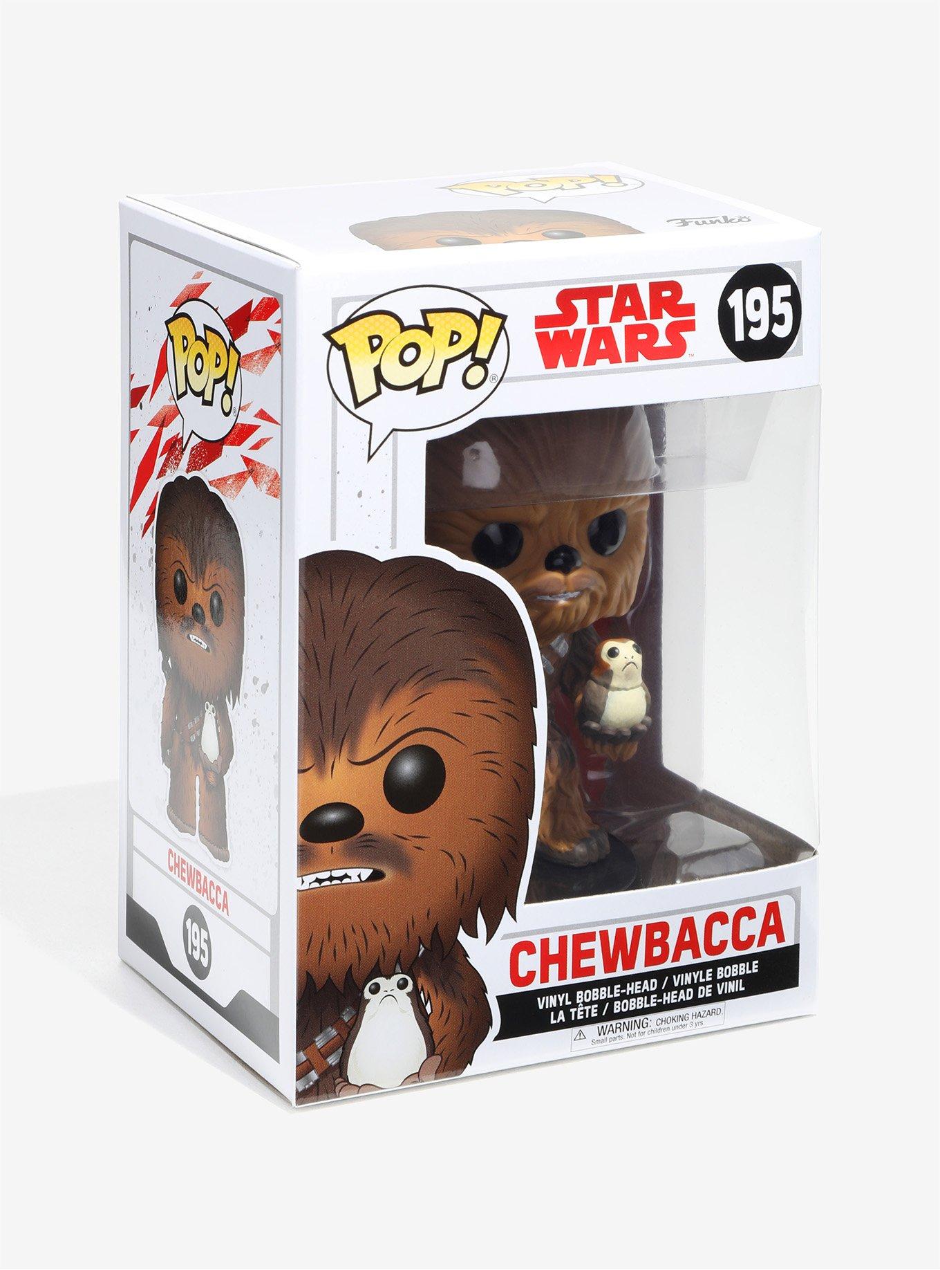 Funko Pop! Star Wars: The Last Jedi Chewbacca Vinyl Bobble-Head, , alternate