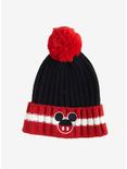 Disney Mickey Mouse Pom Beanie - BoxLunch Exclusive, , alternate