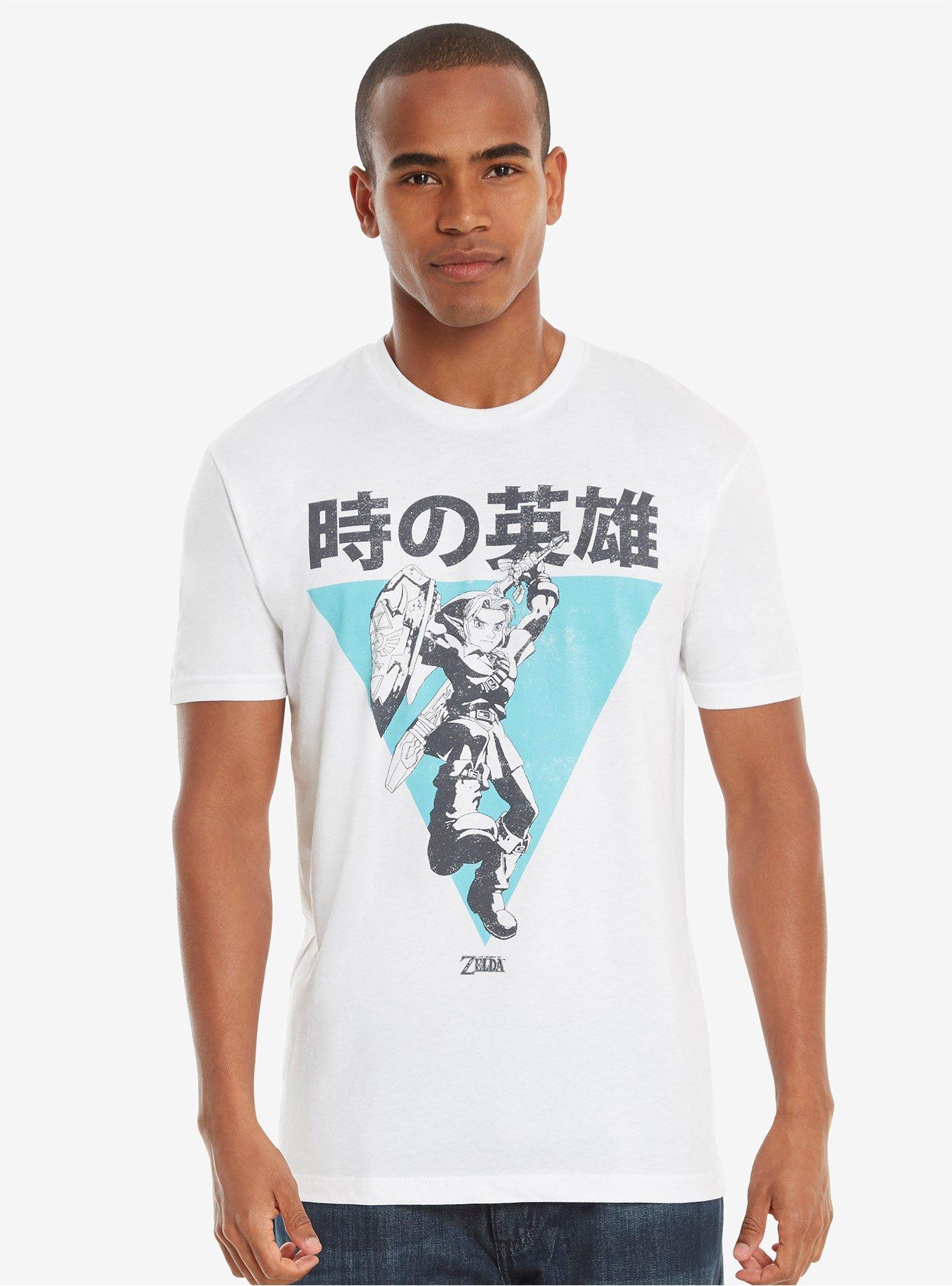 Nintendo The Legend Of Zelda Kanji Jump T-Shirt, , alternate