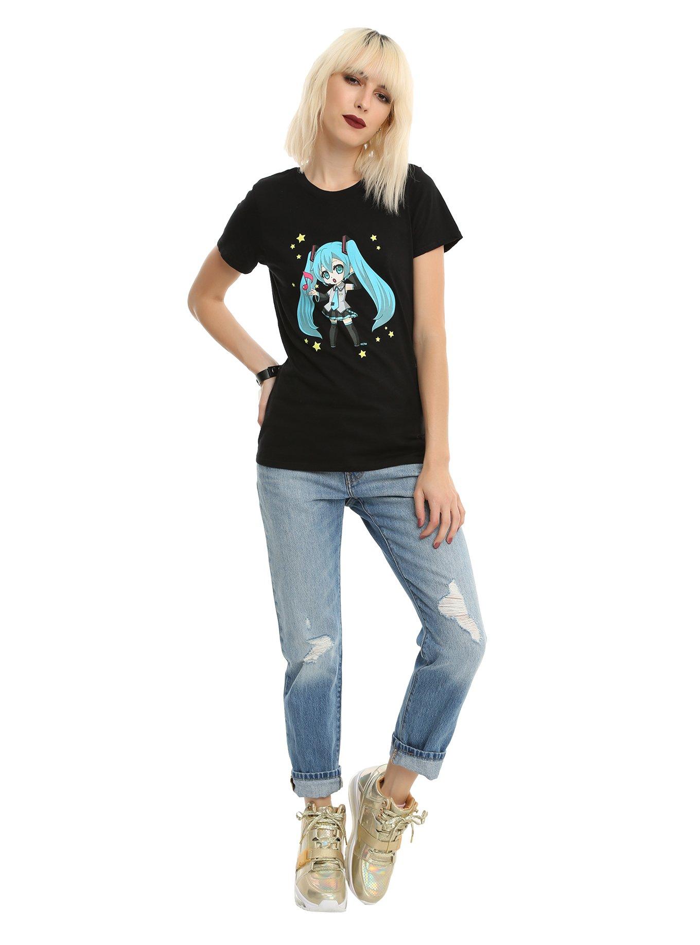 Hatsune Miku Chibi Girls T-Shirt, , alternate