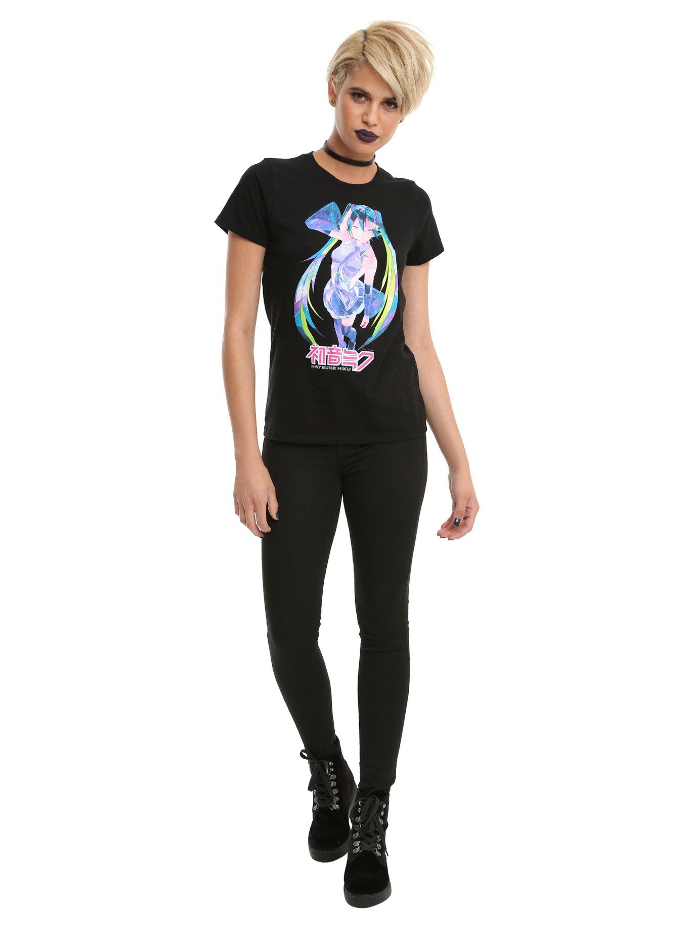 Hatsune Miku Digital Girls T-Shirt, , alternate