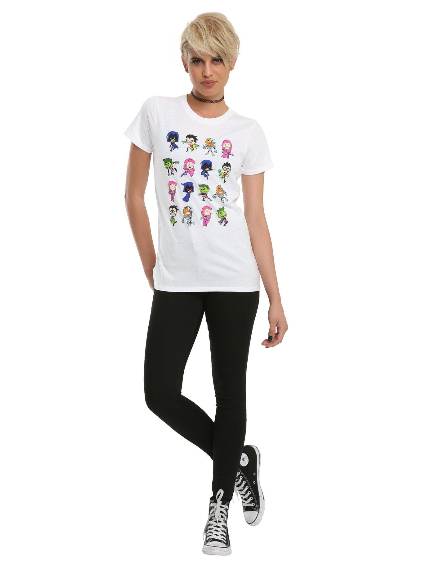 DC Comics Teen Titans Go! Characters Girls T-Shirt, , alternate