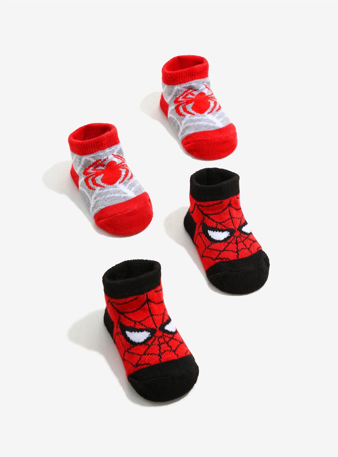 Marvel Spider-Man Infant Socks 2 Pair, , alternate