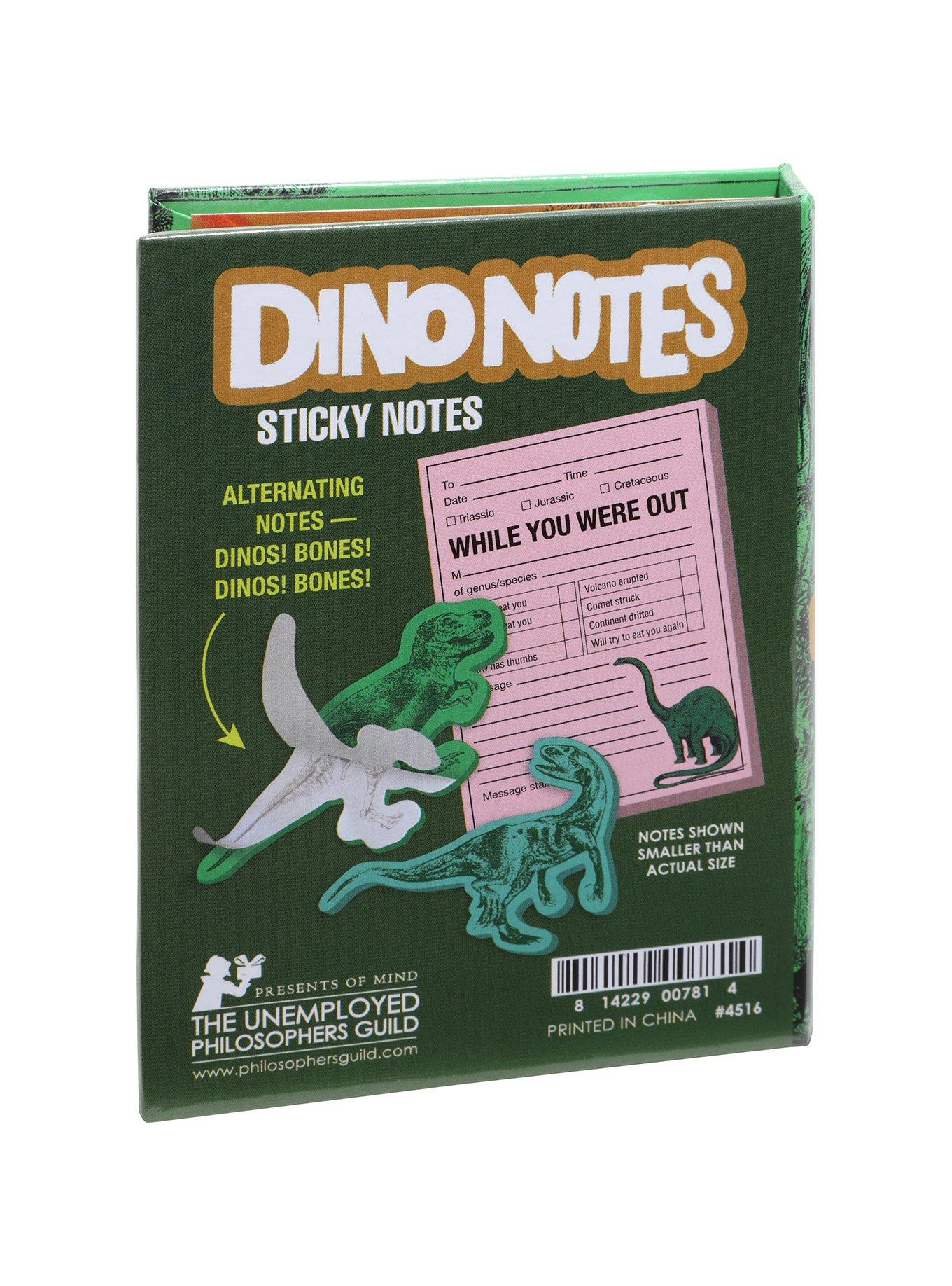 Dino Notes Sticky Notes Booklet, , alternate