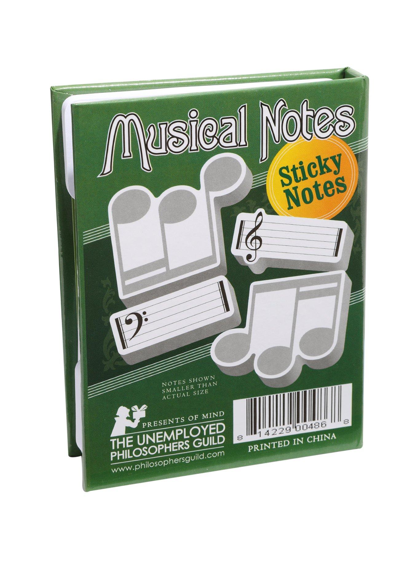 Musical Notes Sticky Notes, , alternate