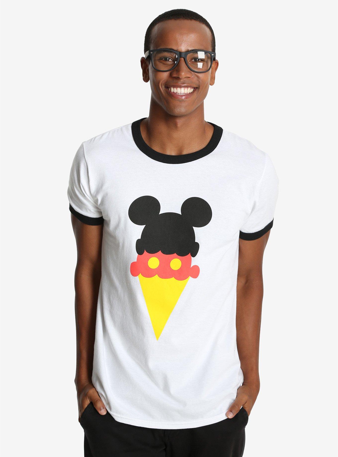 Disney Mickey Mouse Ice Cream Cone T-Shirt, , alternate