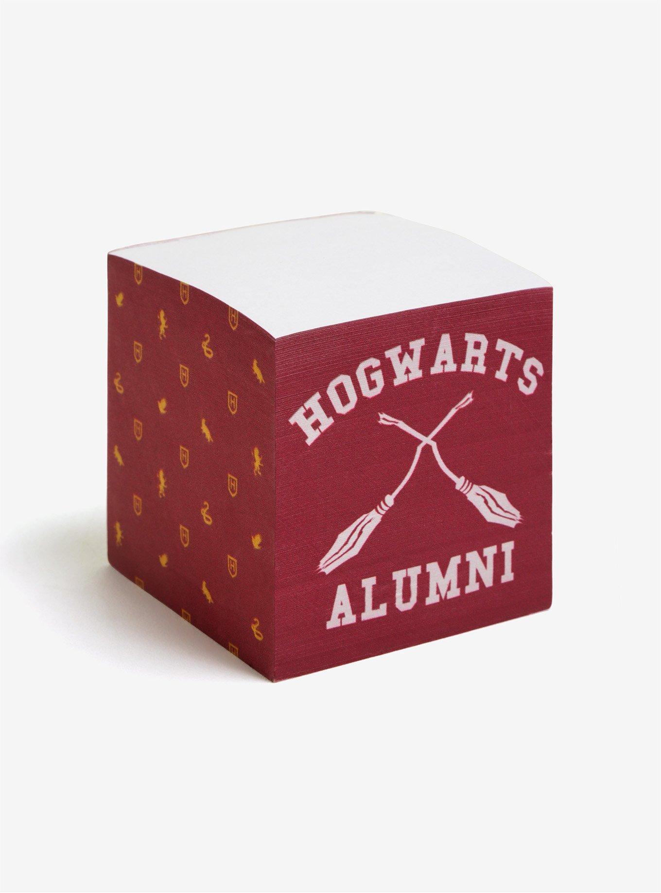Harry Potter Hogwarts Alumni Sticky Note Cube, , alternate