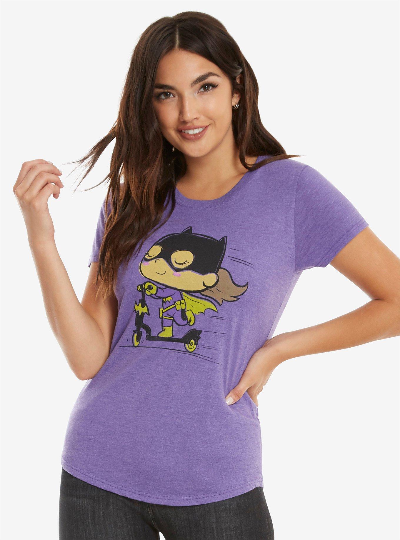 Funko DC Comics Batgirl Scooter Womens Tee, , alternate