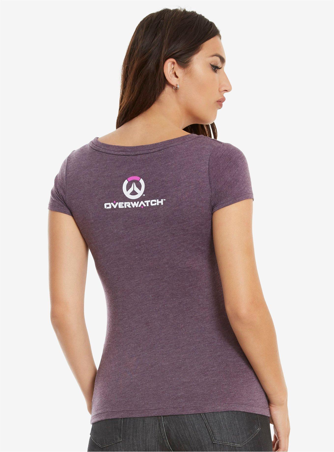 Overwatch Sombra Hack Womens Tee, , alternate