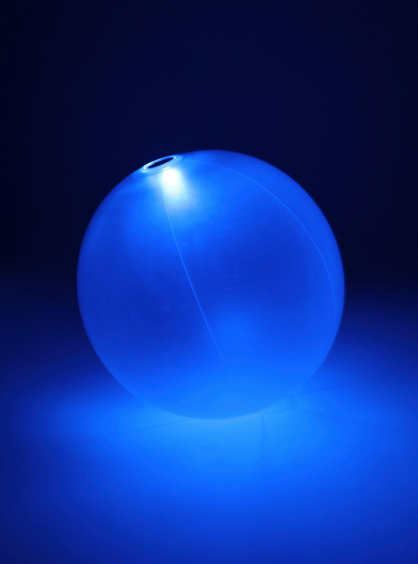 LED Color-Changing Beach Ball, , alternate