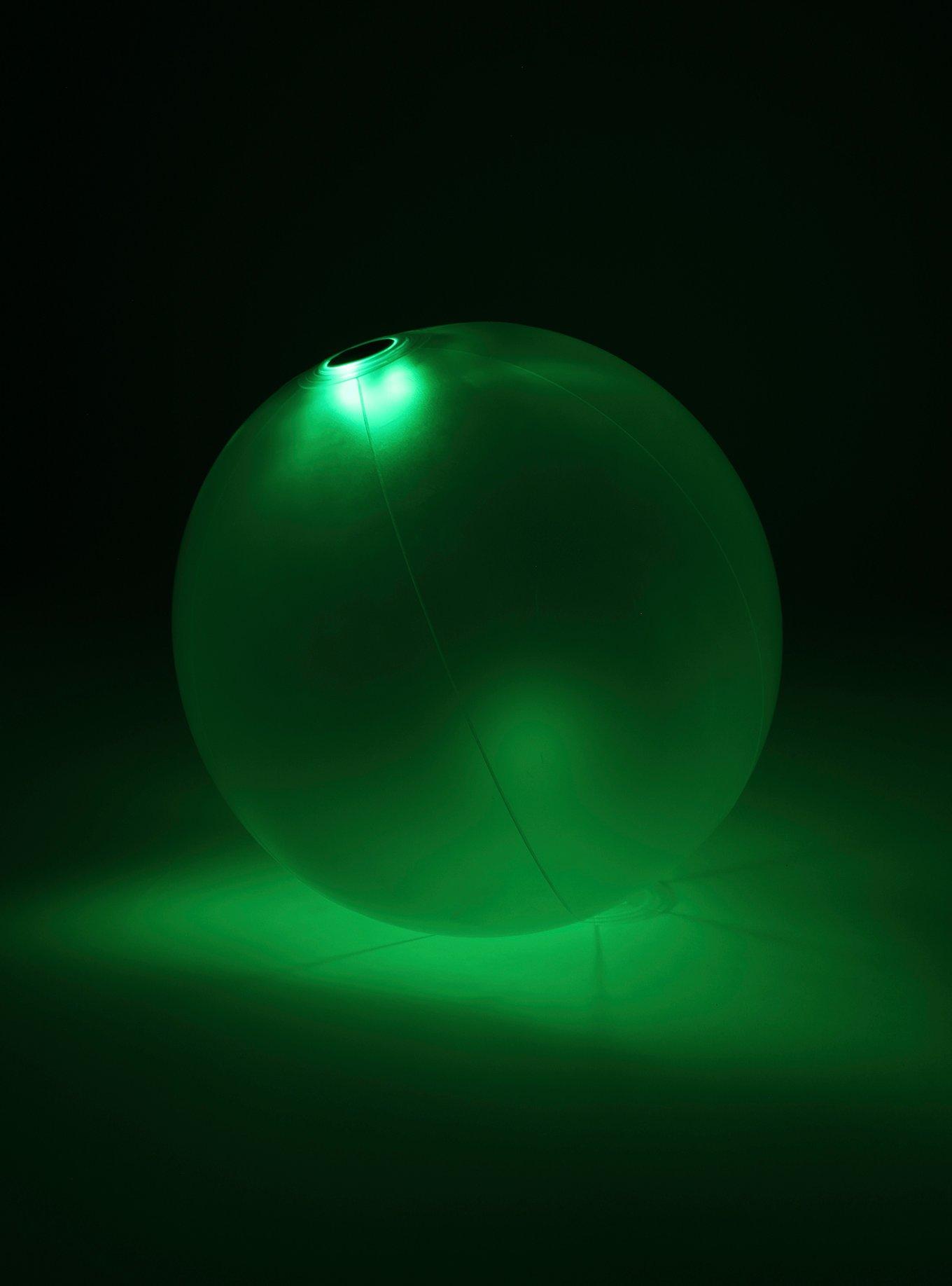 LED Color-Changing Beach Ball, , alternate