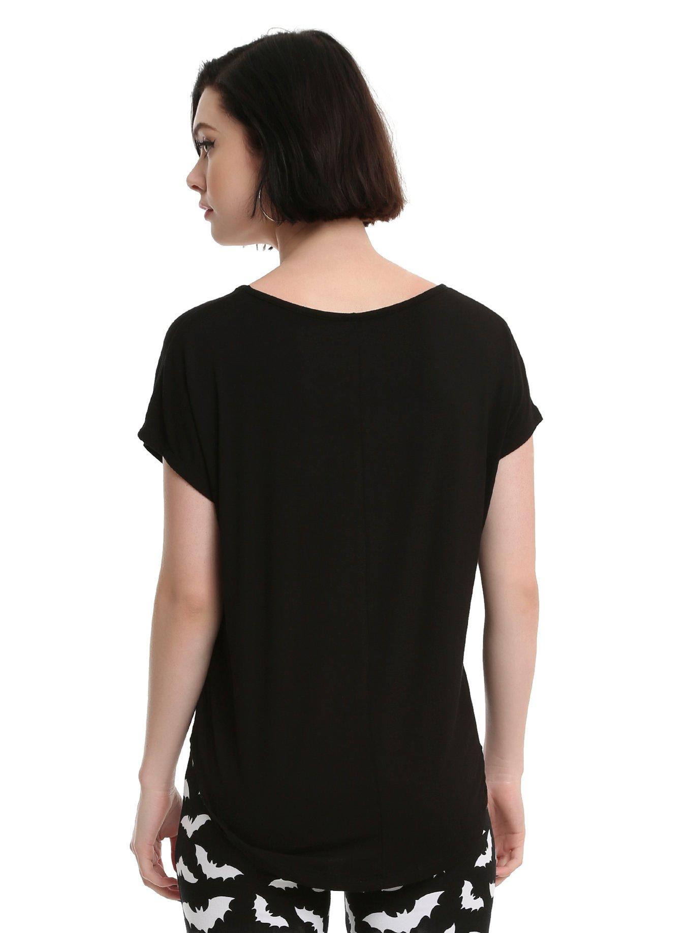 Supernatural Devil's Trap Symbol Girls Dolman Sleeve Top, , alternate