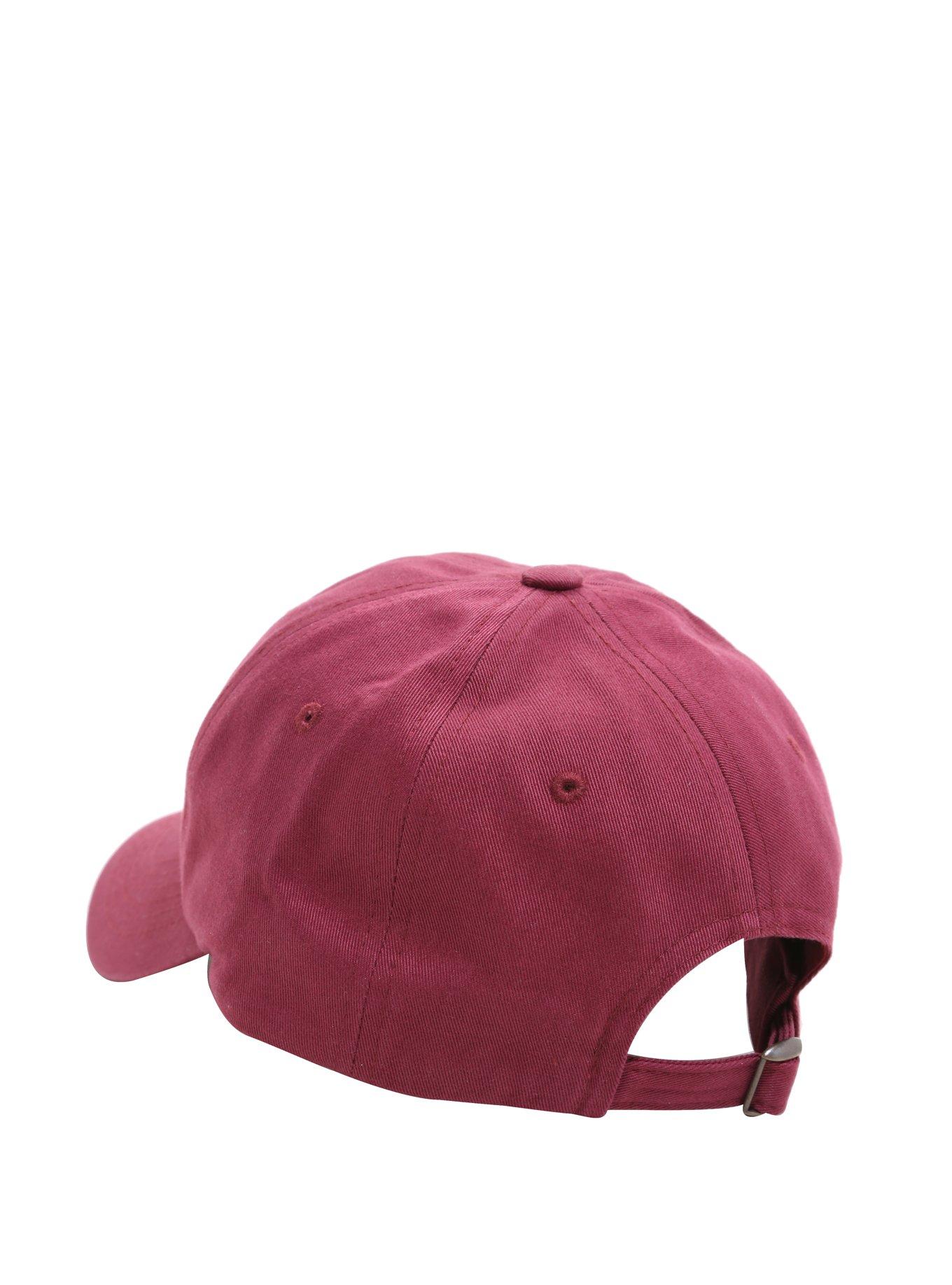 Dad Cap Burgundy, , alternate
