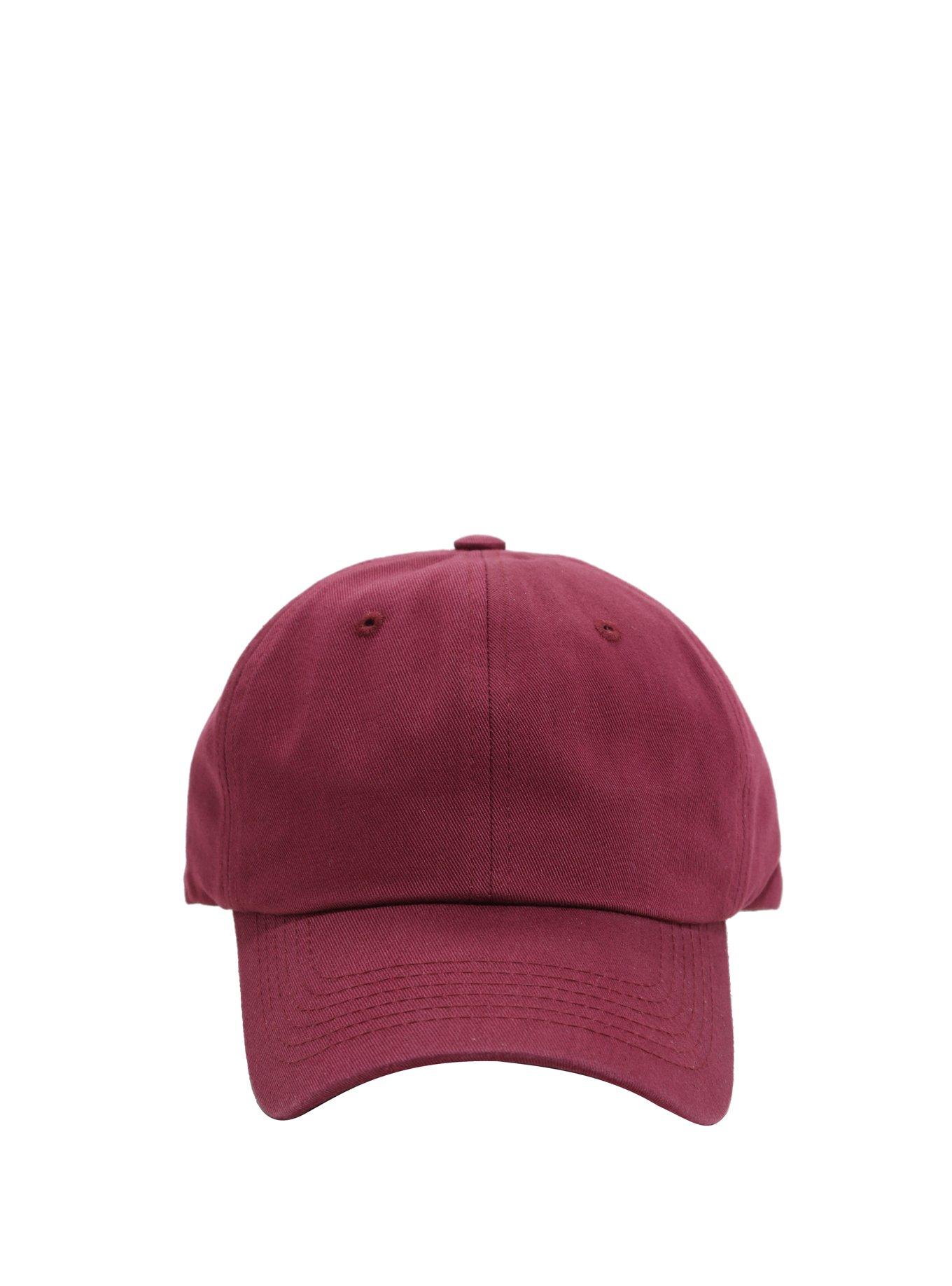 Dad Cap Burgundy, , alternate