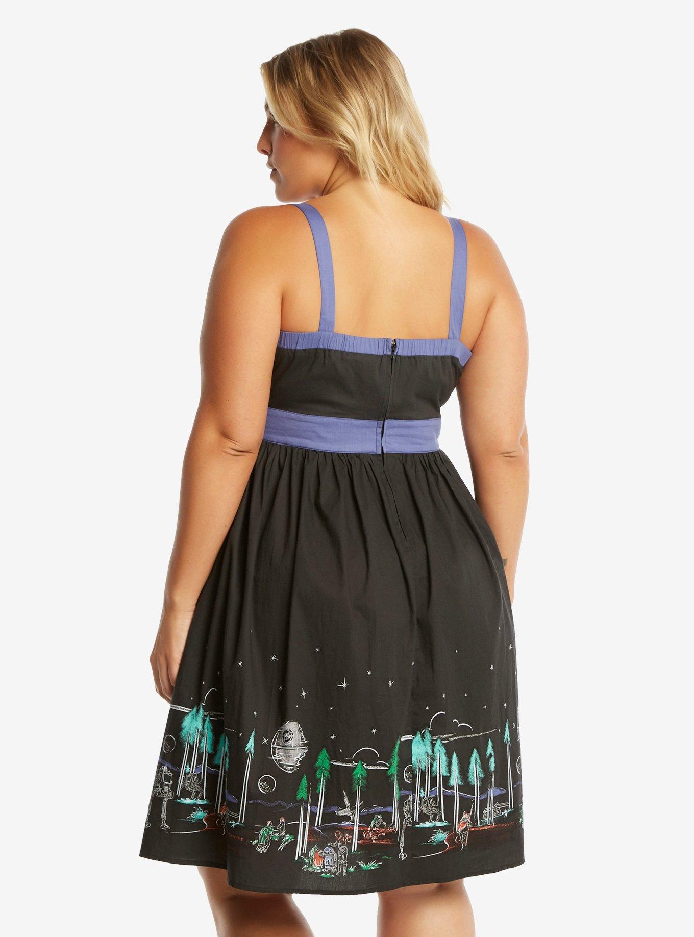 Star Wars Endor Landscape Dress Plus Size, , alternate