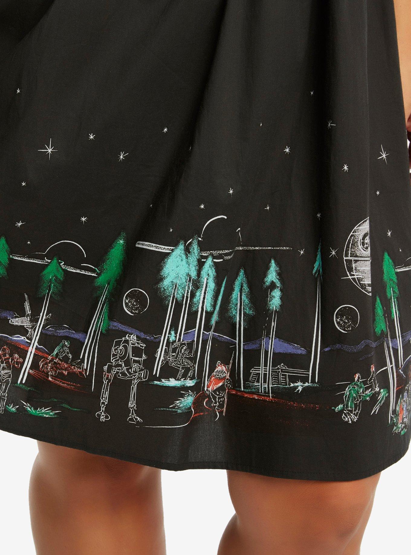 Star Wars Endor Landscape Dress Plus Size, , alternate