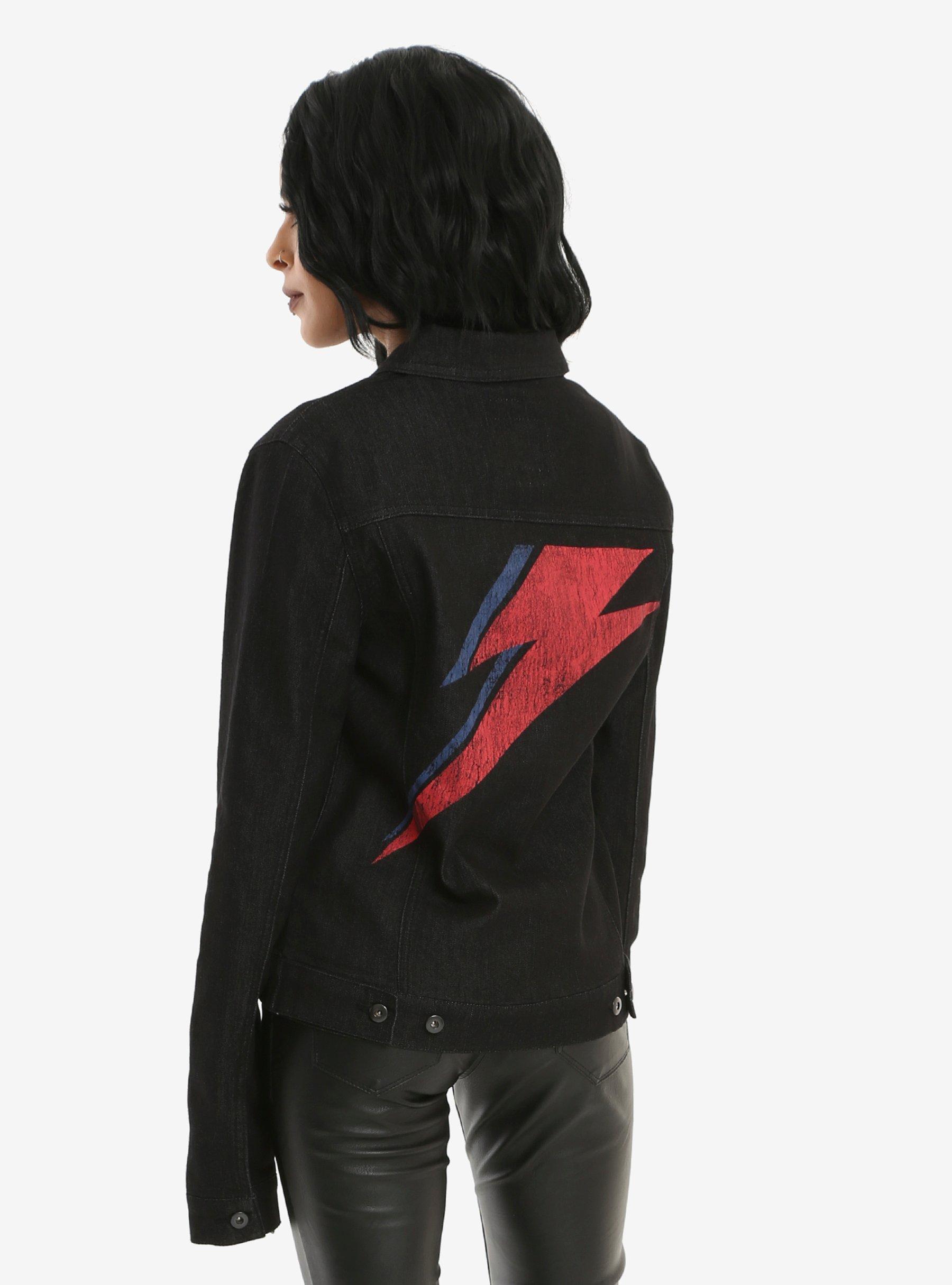 David Bowie Girls Denim Jacket, , alternate