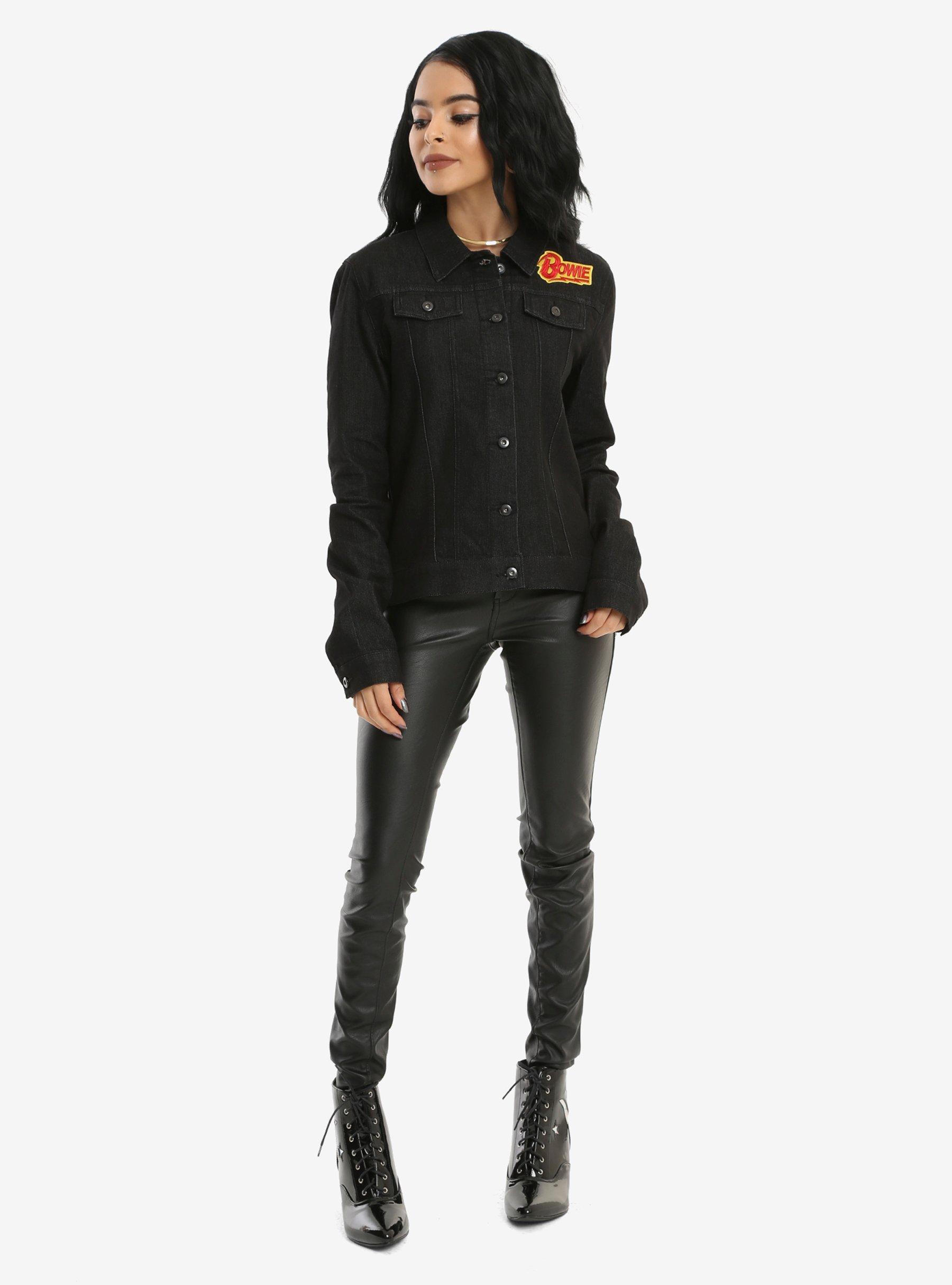 David Bowie Girls Denim Jacket, , alternate