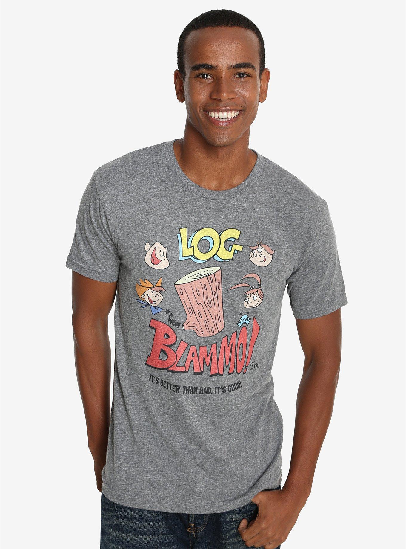 Ren And Stimpy Log T-Shirt, , alternate