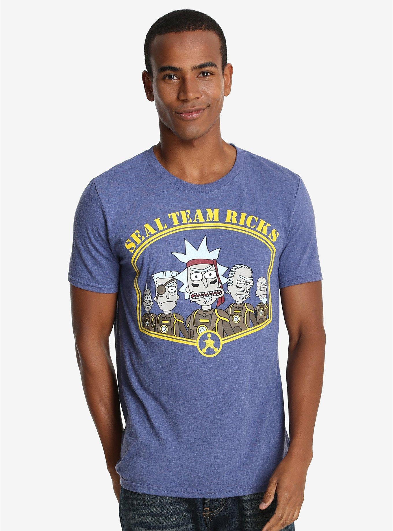 Rick And Morty Seal Team Ricks T-Shirt, , alternate