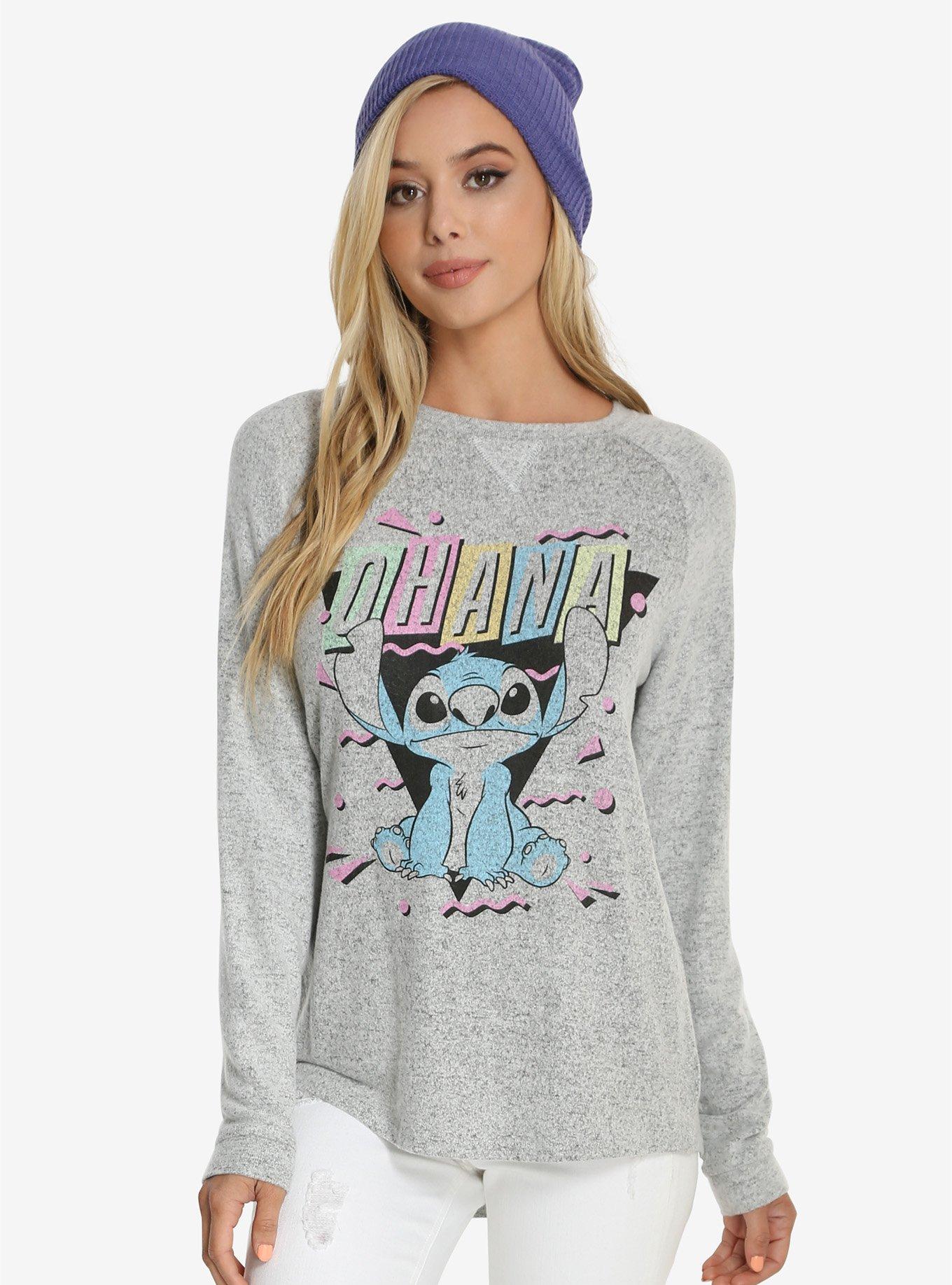 Disney Lilo & Stitch Ohana Crewneck Sweatshirt, , alternate