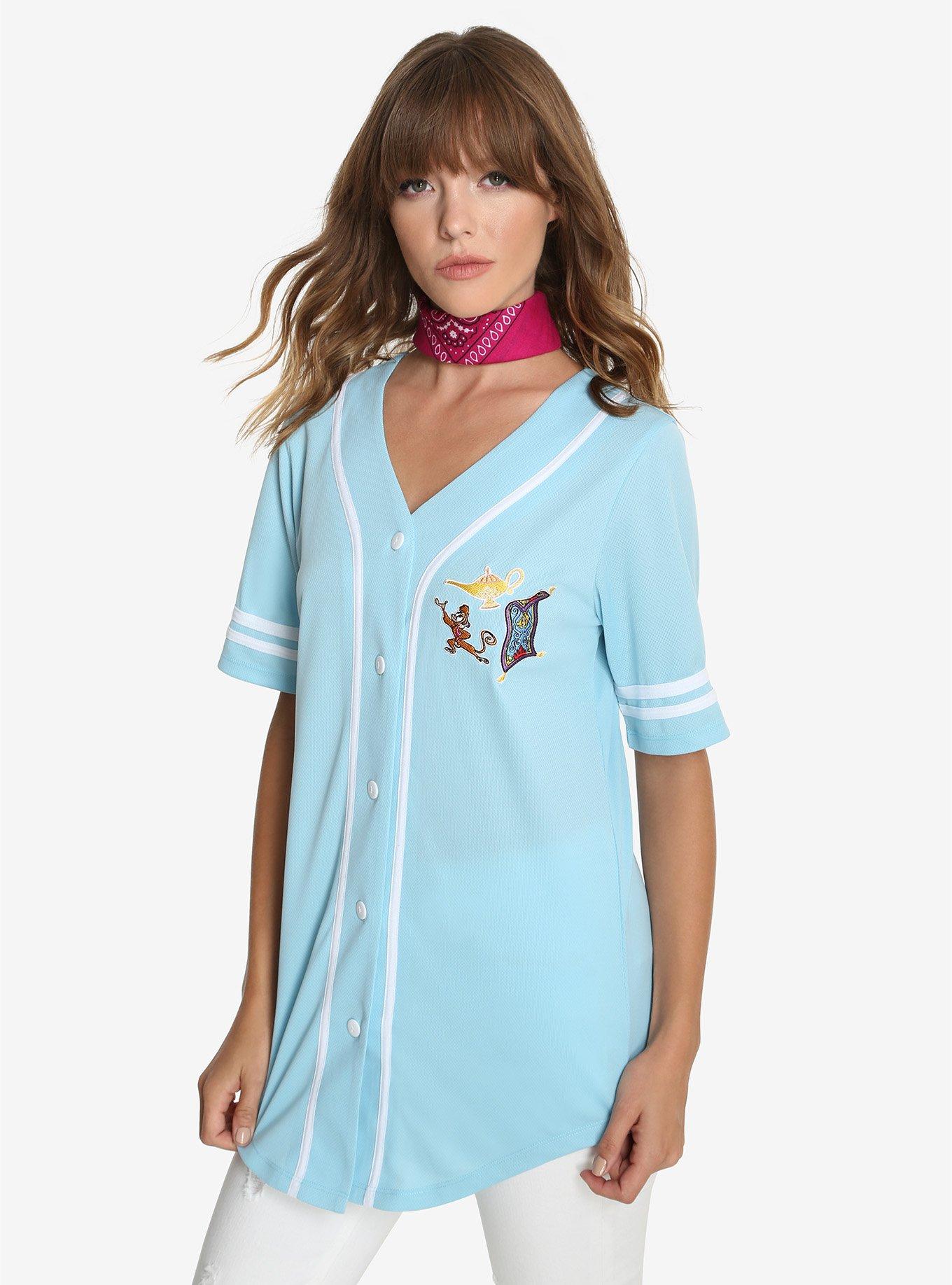 Disney Aladdin Womens Baseball Jersey, , alternate