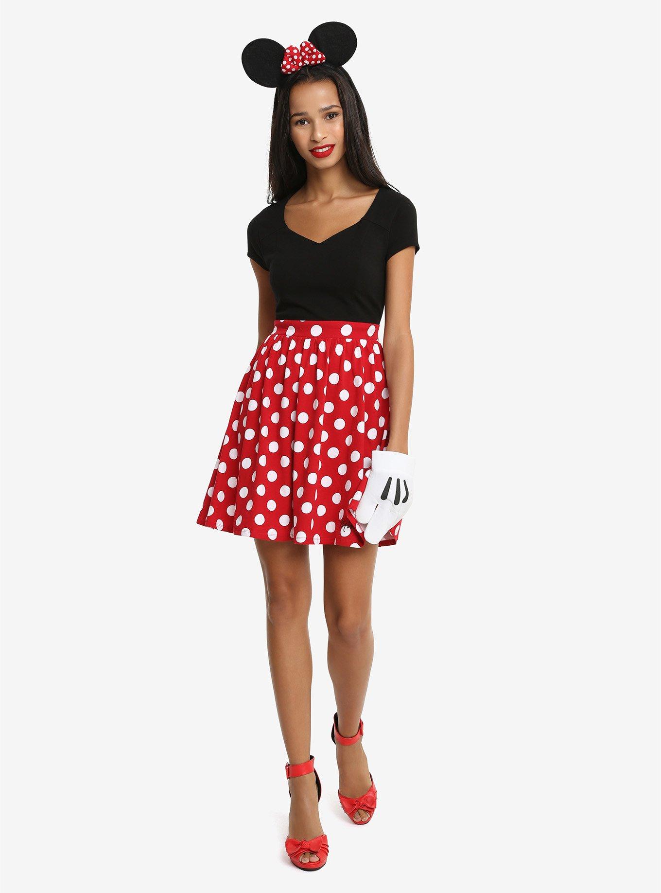 Disney Minnie Mouse Polka Dot Dress, , alternate