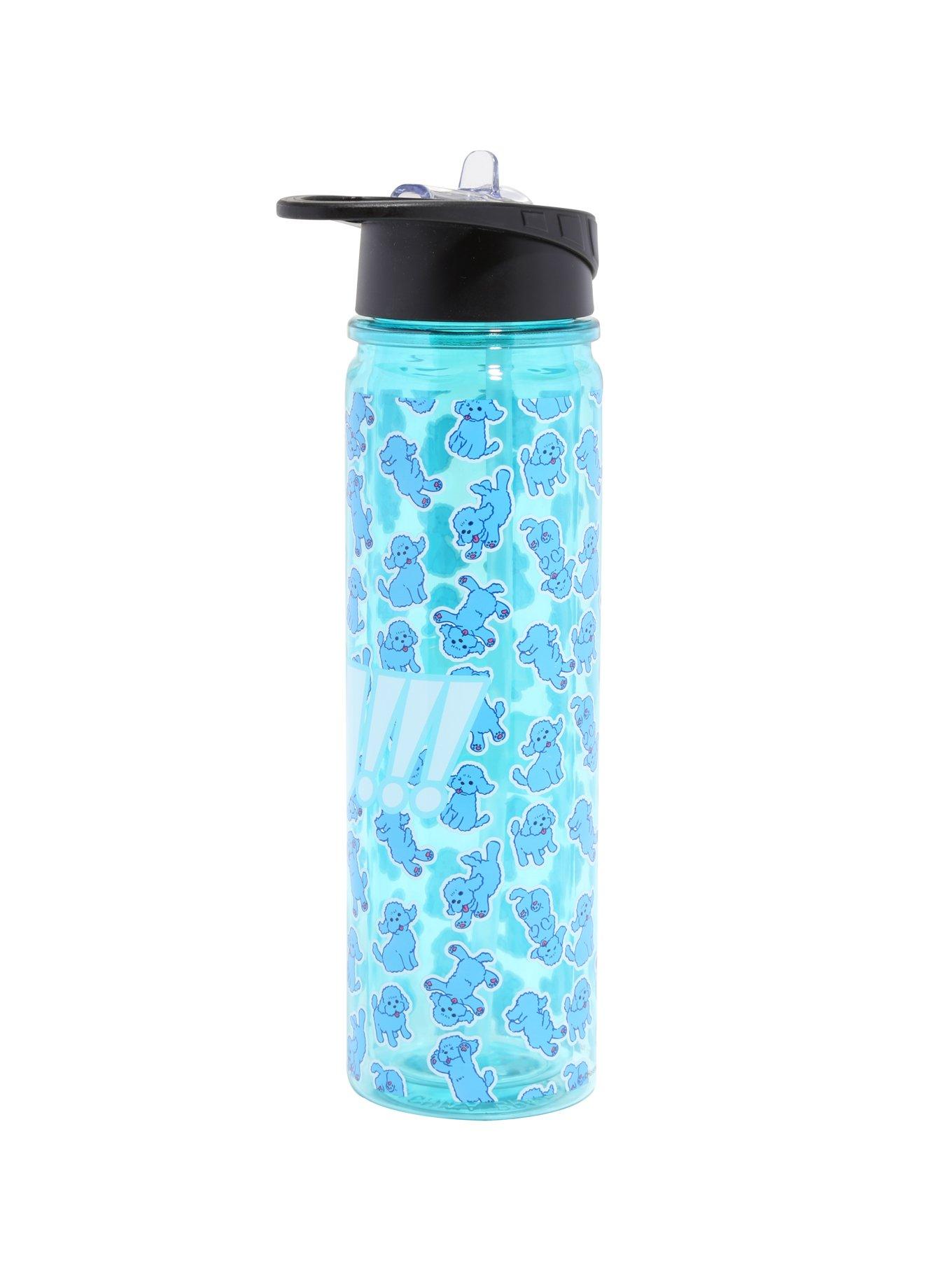 Yuri!!! On Ice Makkachin Plastic Water Bottle, , alternate