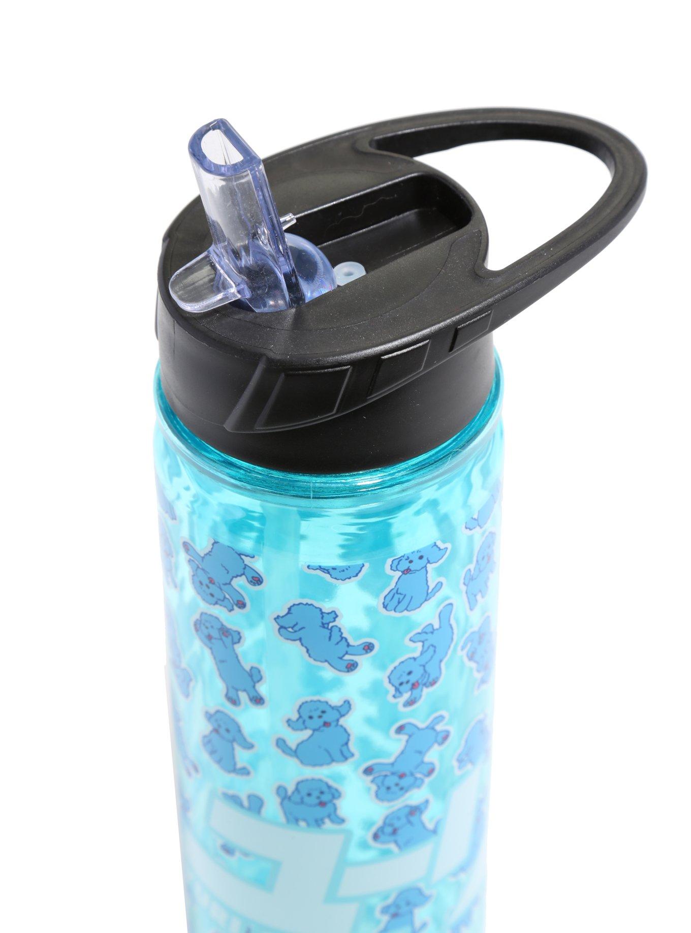 Yuri!!! On Ice Makkachin Plastic Water Bottle, , alternate
