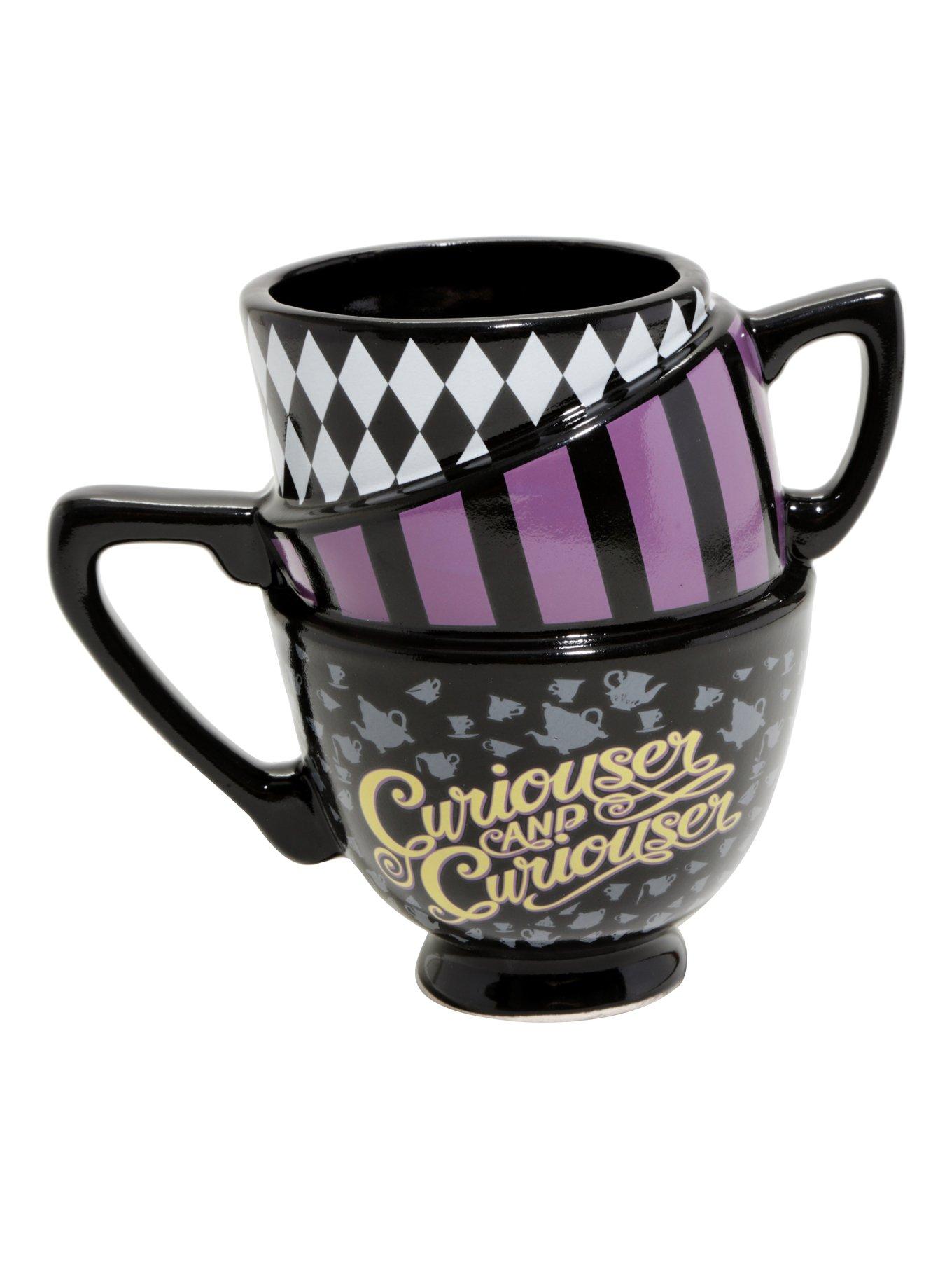 Disney Alice In Wonderland 3D Teacup Stack Ceramic Mug, , alternate