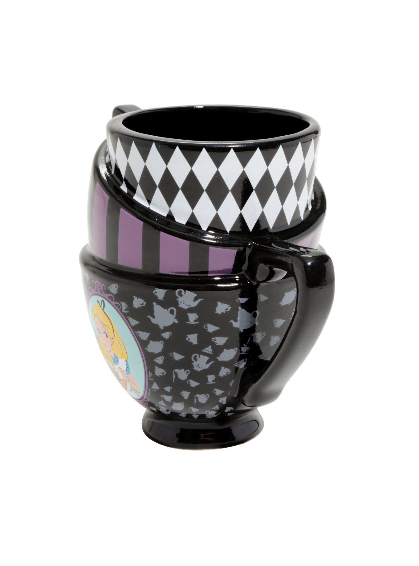 Disney Alice In Wonderland 3D Teacup Stack Ceramic Mug, , alternate