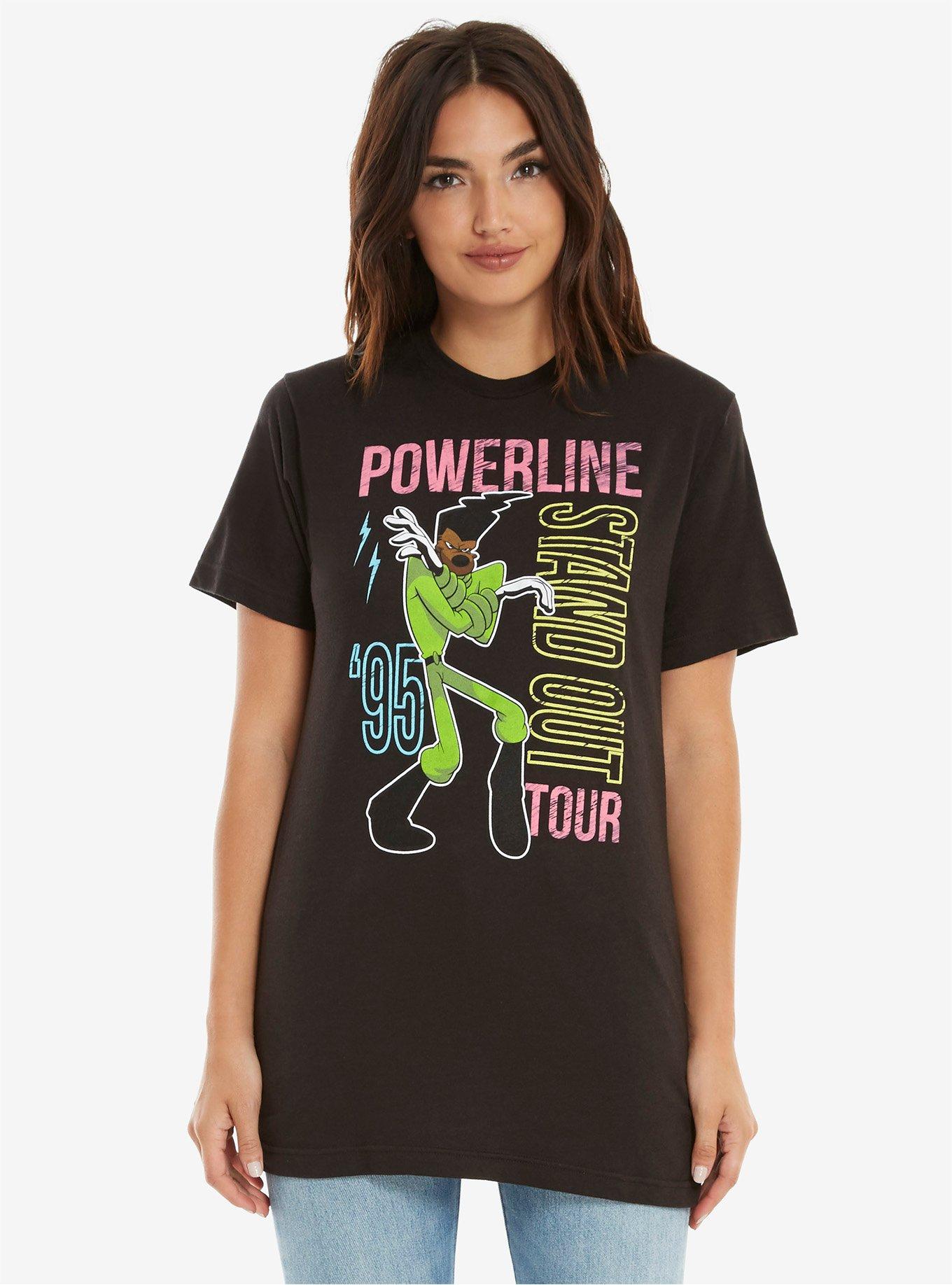 Disney A Goofy Movie Powerline Tour Womens Tee, , alternate