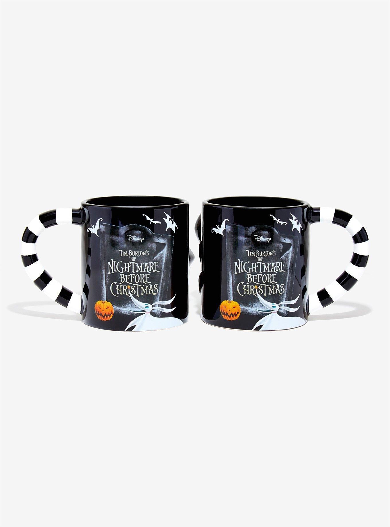 The Nightmare Before Christmas Jack & Sally Kiss Mug Set, , alternate