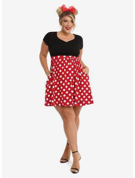 Disney Minnie Mouse Polka Dot Dress Plus Size, , hi-res