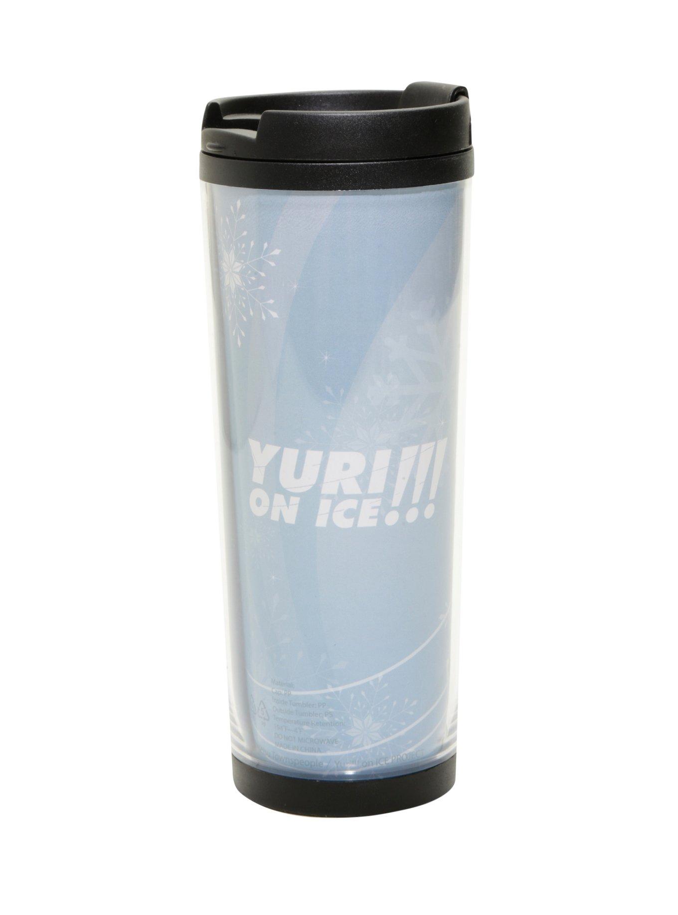 Yuri!!! On ICE Skating Trio Montage Travel Mug, , alternate