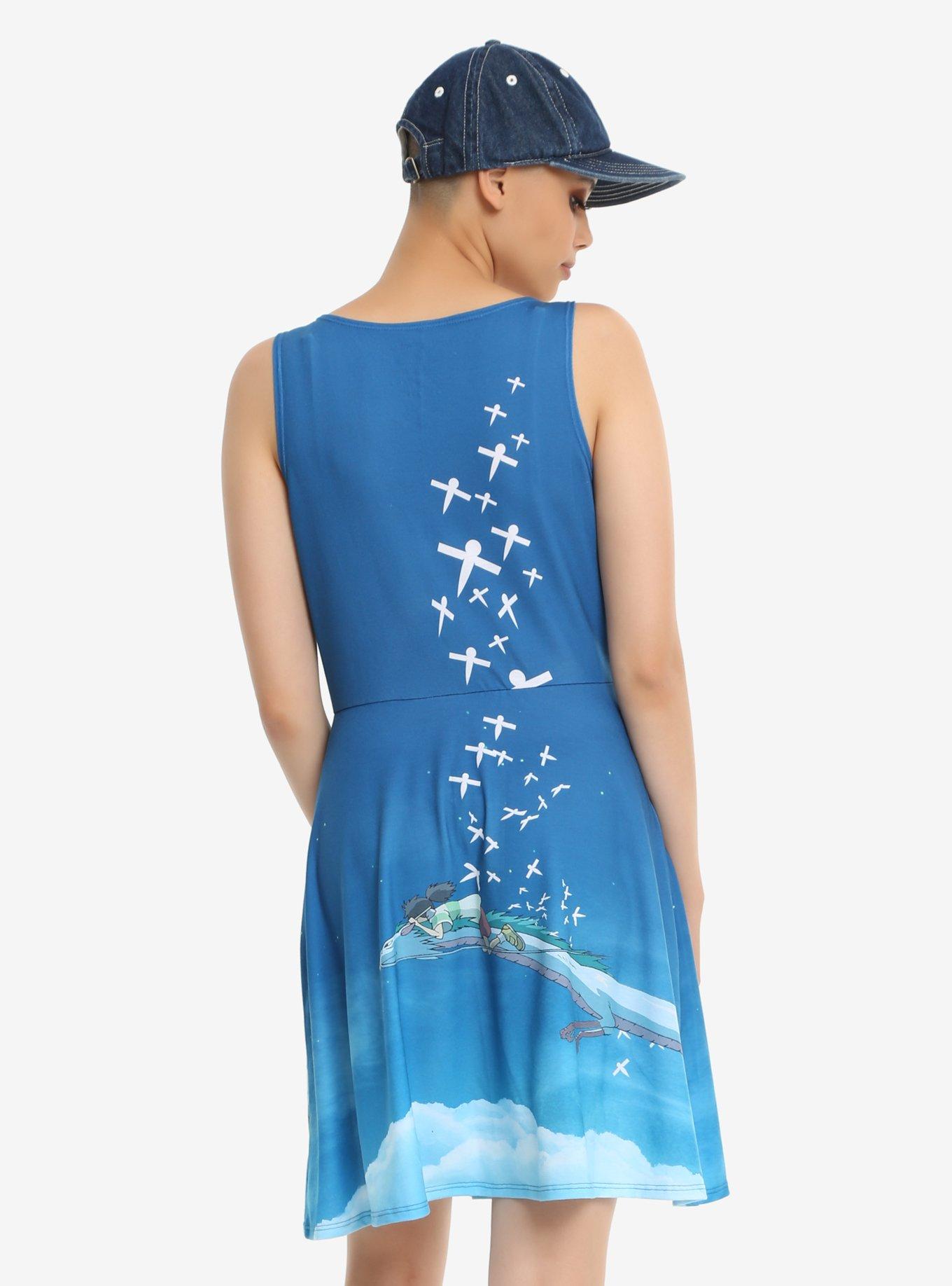 Her Universe Studio Ghibli Spirited Away Flying Scene Dress, , alternate