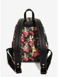 Plus Size Loungefly Disney Beauty And The Beast Belle Floral Mini Backpack, , alternate