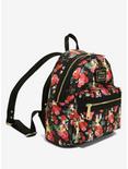 Plus Size Loungefly Disney Beauty And The Beast Belle Floral Mini Backpack, , alternate