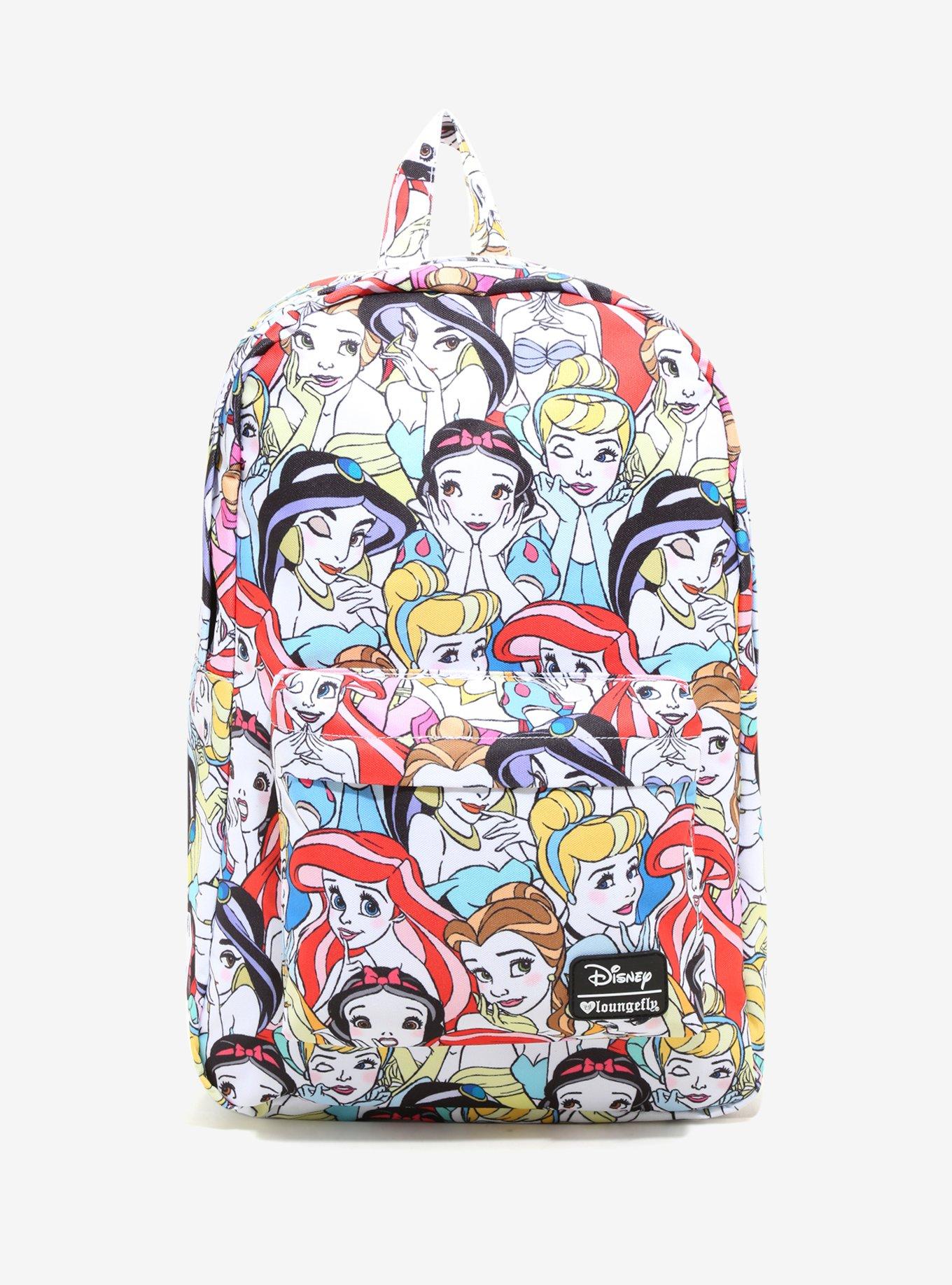 Loungefly Disney Princess Allover Print Backpack, , alternate