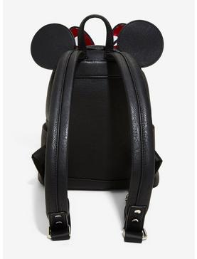 Plus Size Loungefly Disney Minnie Mouse Bow Ears Mini Backpack, , hi-res