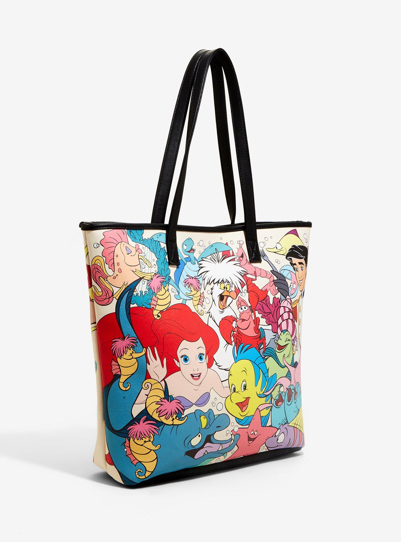 Loungefly Disney The Little Mermaid Character Tote, , alternate