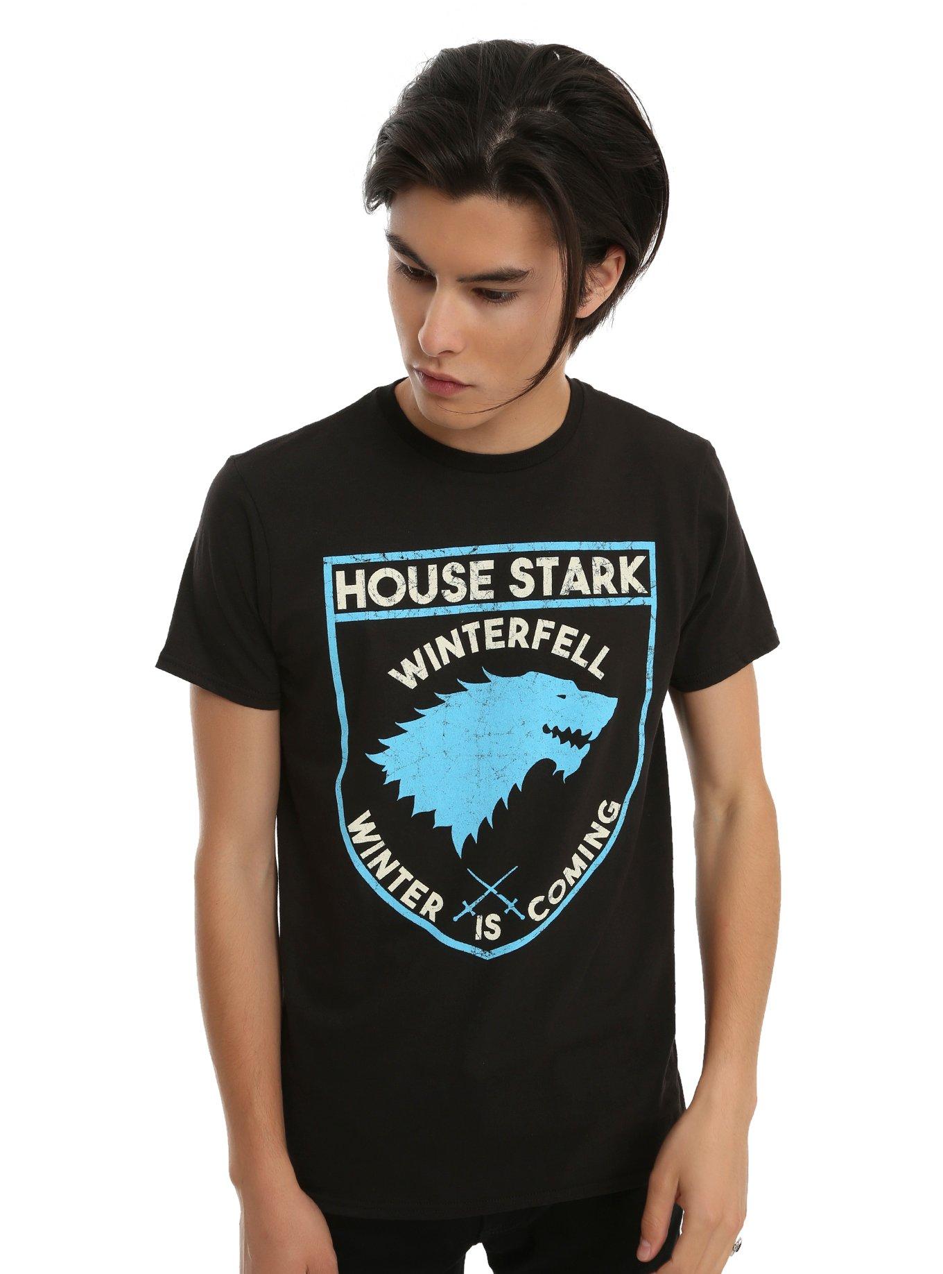 Game Of Thrones Stark Shield Logo T-Shirt, , alternate