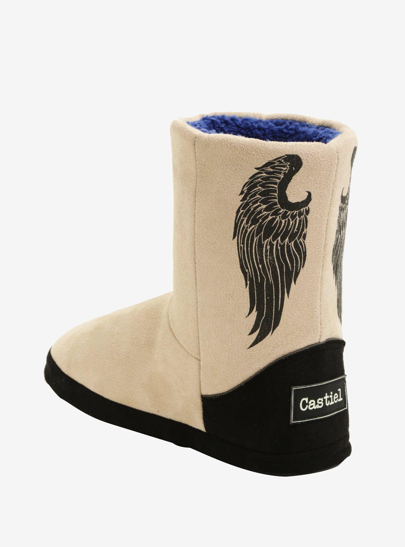 Supernatural Castiel Wing Slipper Boots, , alternate