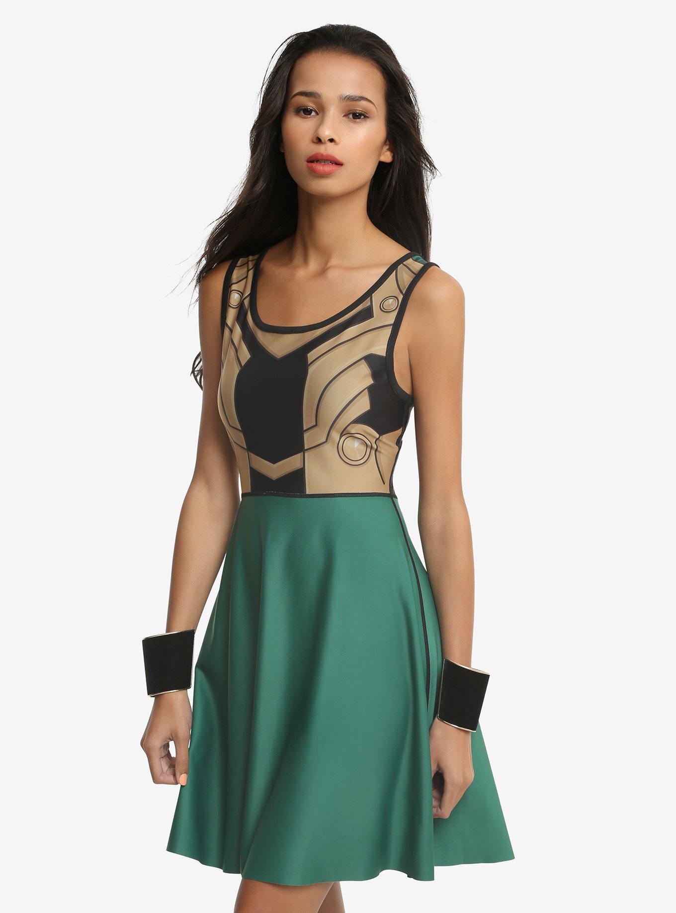Marvel Thor & Loki Reversible Dress, , alternate