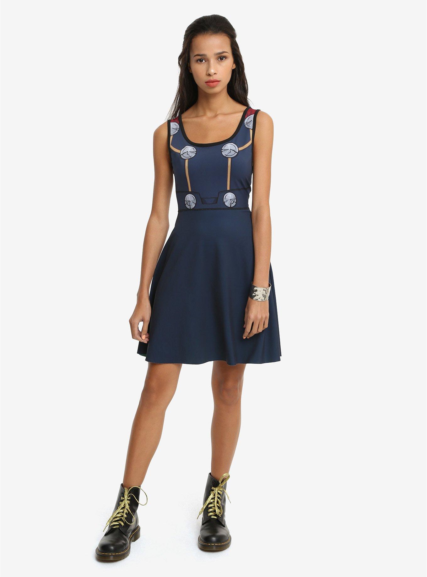 Marvel Thor & Loki Reversible Dress, , alternate